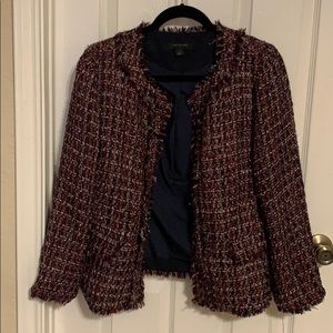 Ann Taylor tweed blazer